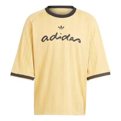 ADIDAS ORIGINALS adidas Fashion Graphic T-shirt Asia Sizing 'Yellow Black'