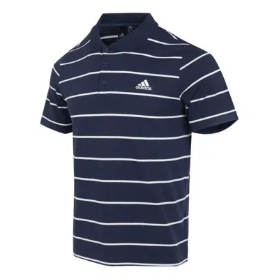 ADIDAS ORIGINALS adidas Fi Stripe Polo Shirt 'Navy'