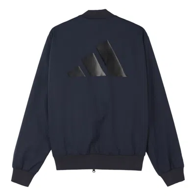 ADIDAS ORIGINALS adidas Fi Woven Bomb Logo Jacket Navy