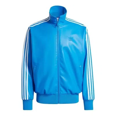 ADIDAS ORIGINALS adidas Firebird Adicolor Three Stripes Synthetic Fabric Loose Jacket Asia Sizing 'Blue'