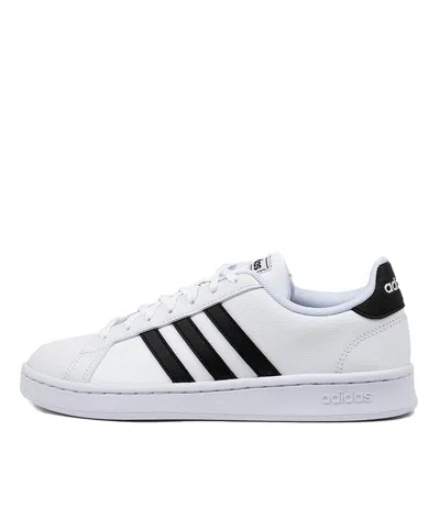 ADIDAS ORIGINALS ADIDAS GRAND COURT WHITE PINK WOMENS SHOES CASUAL SNEAKERS CASUAL