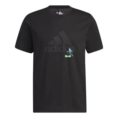 ADIDAS ORIGINALS adidas Graphic Logo T-Shirts 'Black'