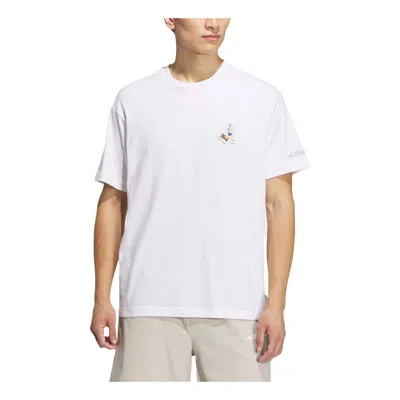 ADIDAS ORIGINALS adidas Graphic Patch Polygiene T-shirt 'White'