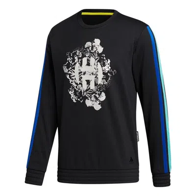 ADIDAS ORIGINALS adidas Harden Fleece Crew Sweatshirt Black