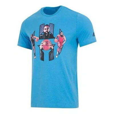ADIDAS ORIGINALS adidas Harden Logo T-shirt 'Blue'
