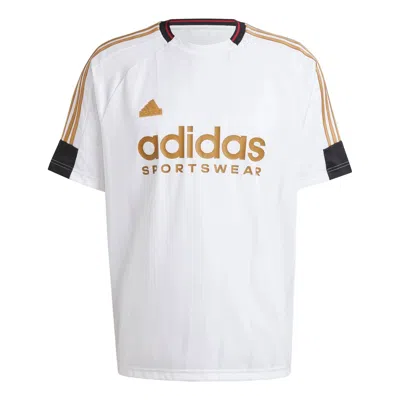 ADIDAS ORIGINALS adidas House of Tiro Nations Pack T-shirt Asia Sizing 'White Black Tan'