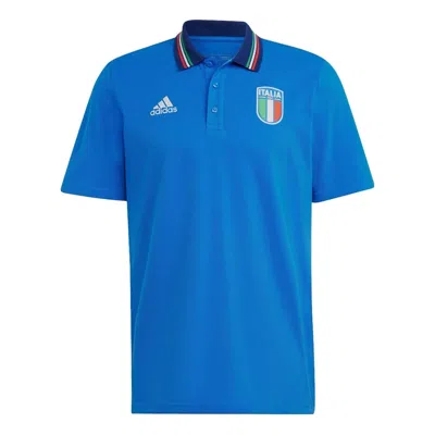 ADIDAS ORIGINALS adidas Italy Polo Shirt 'Blue'