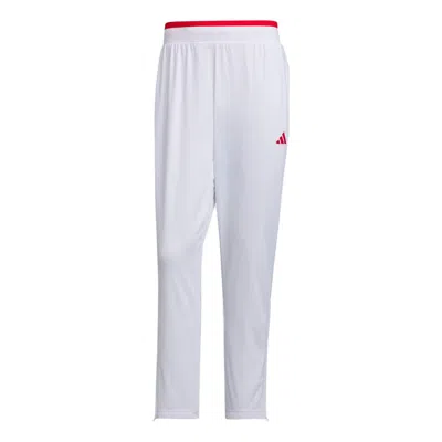 ADIDAS ORIGINALS adidas Knit Tennis Pants 'White Red'