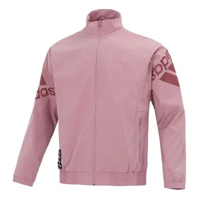ADIDAS ORIGINALS adidas Large Logo Sports Training Jacket Pink
