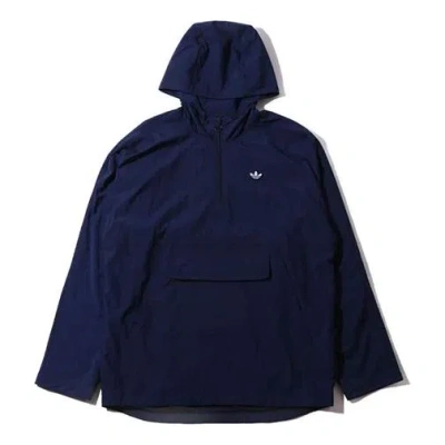 ADIDAS ORIGINALS adidas Lightweight Pullover Jacket Indigo