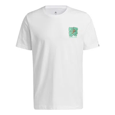 ADIDAS ORIGINALS adidas Lil Stripe Boba Graphic Tee Men's White