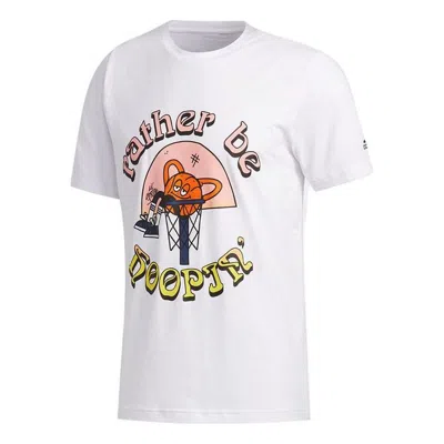 ADIDAS ORIGINALS adidas LIL STRIPE RBH Basketball Tee 'White'