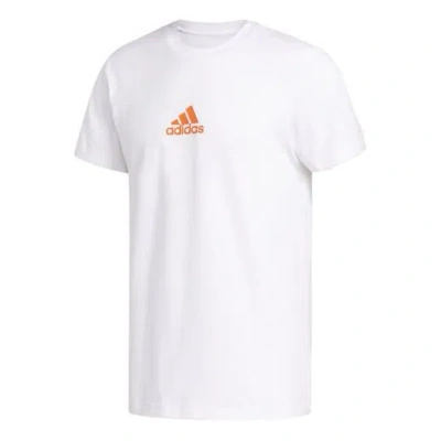ADIDAS ORIGINALS adidas LIL STRIPE TEAM Basketball Sports Short-sleeve Tee Men White
