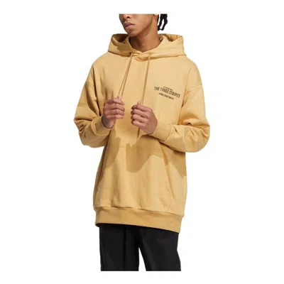 ADIDAS ORIGINALS adidas logo hoodie 'Yellow'