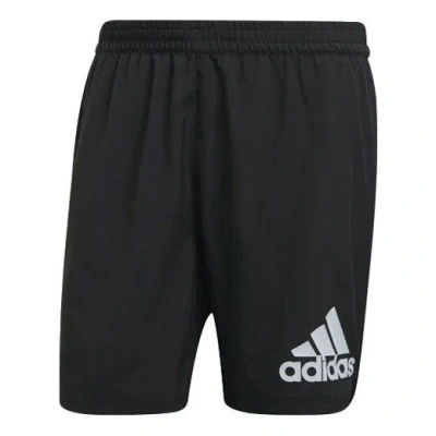 ADIDAS ORIGINALS adidas Logo Printing Sports Running Shorts Black