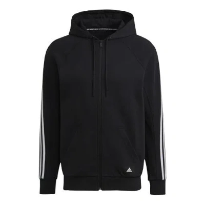 ADIDAS ORIGINALS adidas Long Sleeves Zipper Hooded Jacket Black