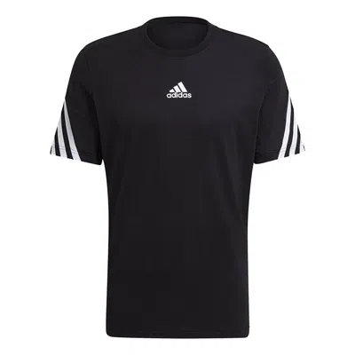 ADIDAS ORIGINALS adidas M 3s Tape Tee Printing Sports Short Sleeve Black