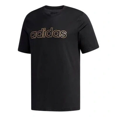 ADIDAS ORIGINALS adidas M Ess Br Tee Sports Stylish Round Neck Short Sleeve Black