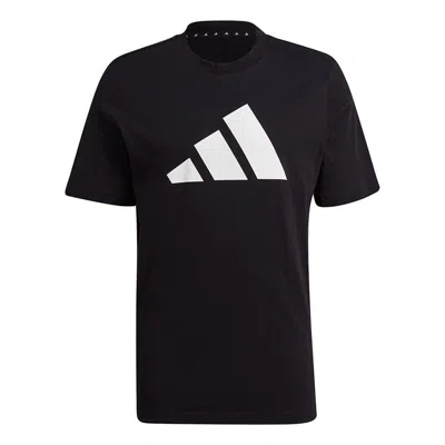 ADIDAS ORIGINALS adidas M Fi Tee Bos A Logo Printing Round Neck Sports Short Sleeve Black