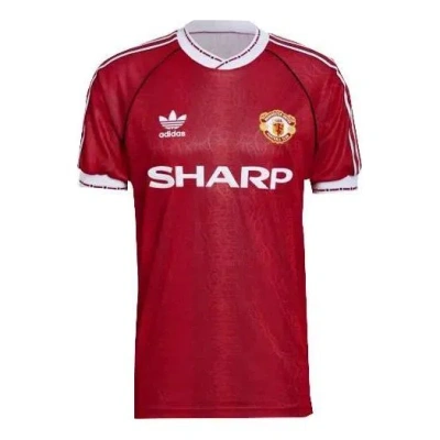 ADIDAS ORIGINALS adidas Manchester United 90 Home Jersey Asia Sizing 'Red'