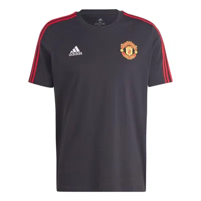 ADIDAS ORIGINALS adidas Manchester United DNA 3-Stripes Tee 'Black'