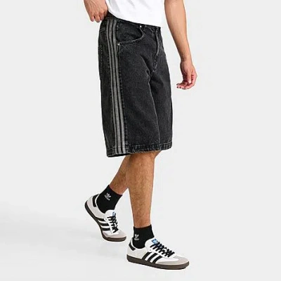ADIDAS ORIGINALS ADIDAS MEN'S ORIGINALS ADICOLOR FIREBIRD DENIM SHORTS