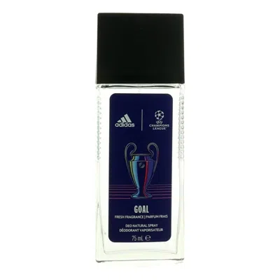 ADIDAS ORIGINALS ADIDAS MEN'S UEFA CHAMPIONS LEAGUE GOAL DEODORANT BODY SPRAY SPRAY 2.5 OZ FRAGRANCES 3616305268129