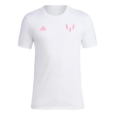ADIDAS ORIGINALS adidas Messi N&N Tee 'White'