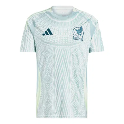 ADIDAS ORIGINALS adidas Mexico 24 Away Fan Soccer Jersey Asia Sizing 'Linen Green'
