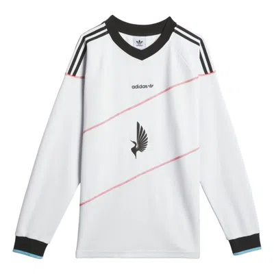 ADIDAS ORIGINALS adidas MNUFC X Familia Long Sleeve Jersey 'Crystal White'