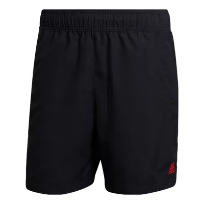 ADIDAS ORIGINALS adidas Mufc Q2 Sho Casual Breathable Solid Color Manchester United Soccer/Football Shorts Black