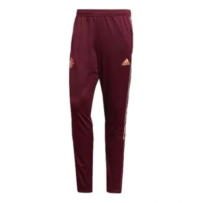 ADIDAS ORIGINALS adidas Mufc Travel Pnt Manchester United Soccer/Football Sports Long Pants Red