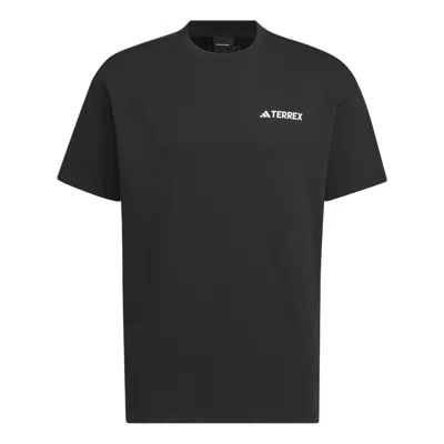 ADIDAS ORIGINALS adidas National Geographic AEROREADY Graphic Tee Asia Sizing 'Black'