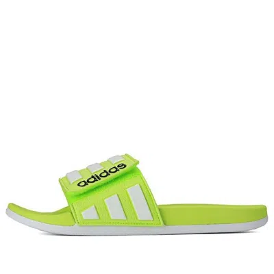 ADIDAS ORIGINALS adidas neo Adilette Fluorescent 'Green'