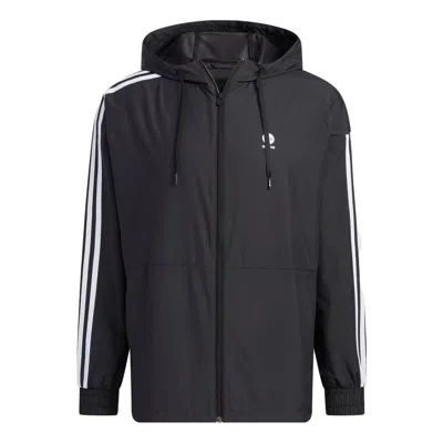 ADIDAS ORIGINALS adidas neo Essentials Windbreaker Jacket 'Black'