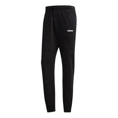 ADIDAS ORIGINALS adidas neo logo Cozy Casual Bundle Feet Sports Pants Black