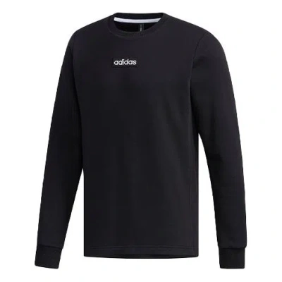 ADIDAS ORIGINALS adidas neo M C SW Round Neck Fleece Lined Long Sleeves Black