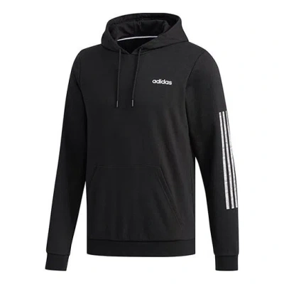 ADIDAS ORIGINALS adidas neo M Ce 3s Hoody logo Printing hooded Knit Sports Black