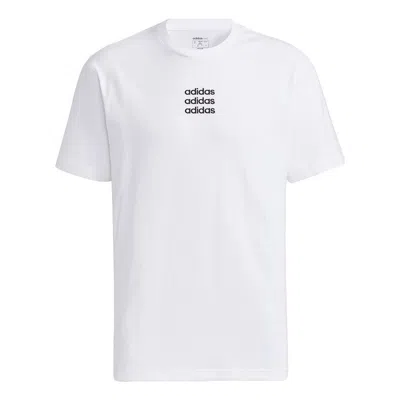 ADIDAS ORIGINALS adidas neo M Ce C+ Tee Casual Sports Round Neck Short Sleeve White