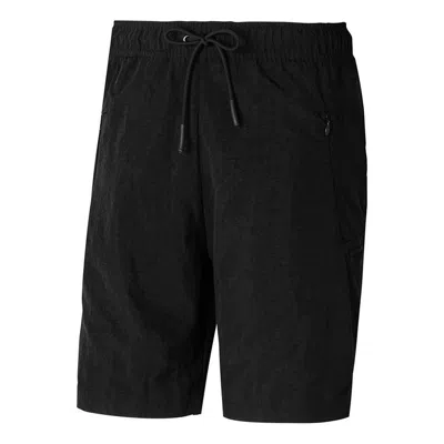 ADIDAS ORIGINALS adidas neo M Conctd Short Solid Color Sports Drawstring Shorts Black