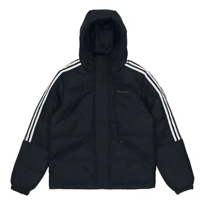 ADIDAS ORIGINALS adidas neo M Dwn Wnt Prka Stay Warm Windproof hooded down Jacket Black