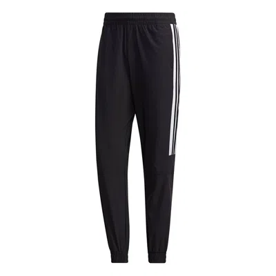 ADIDAS ORIGINALS adidas neo M Ss Tcns Tp 2 Colorblock Bundle Feet Casual Loose Sports Long Pants Black White