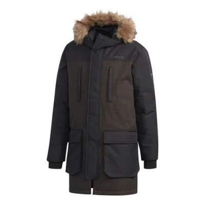 ADIDAS ORIGINALS adidas neo protection against cold Stay Warm Cozy Breathable Down Jacket Black