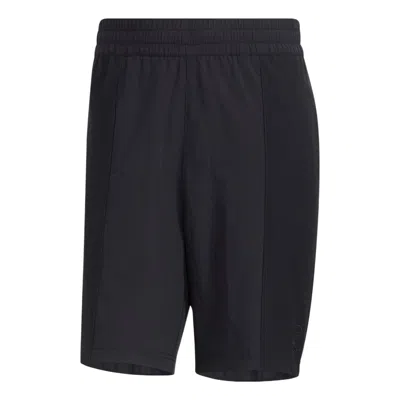 ADIDAS ORIGINALS adidas neo Solid Color Elastic Waistband Athleisure Casual Sports Shorts Black