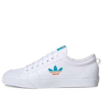 ADIDAS ORIGINALS adidas Nizza Trefoil 'White Blue'