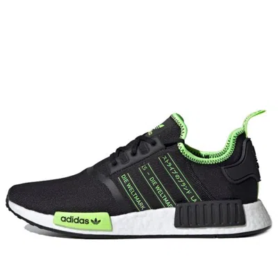 ADIDAS ORIGINALS adidas NMD_R1 'Black Signal Green'