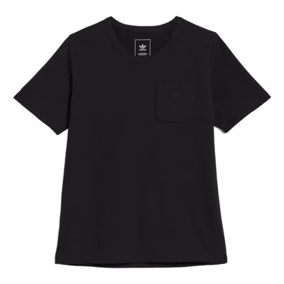 ADIDAS ORIGINALS adidas Original Shmoofoil Heavyweight Pocket Tee 'Black'