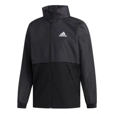 ADIDAS ORIGINALS adidas Outdoor Splicing Causual Sports Jacket Male Black