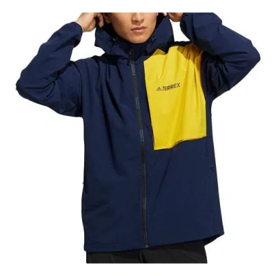 ADIDAS ORIGINALS adidas Outdoor Sports Hooded Jacket Blue