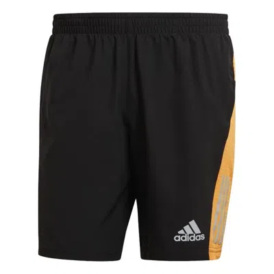ADIDAS ORIGINALS adidas Own the Run Shorts 'Black Orange Rush'